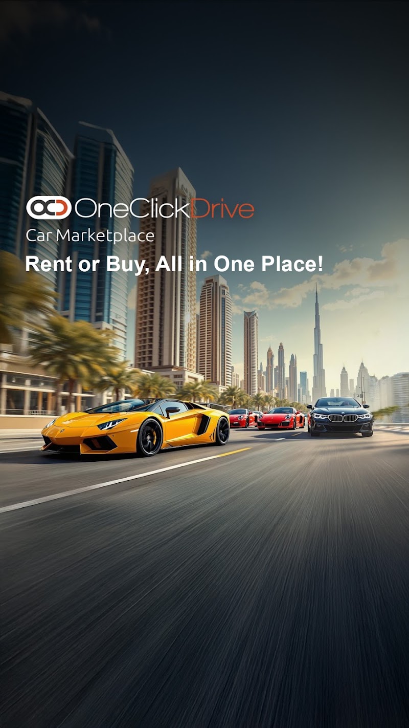 Car rental and market One Click | Dubai