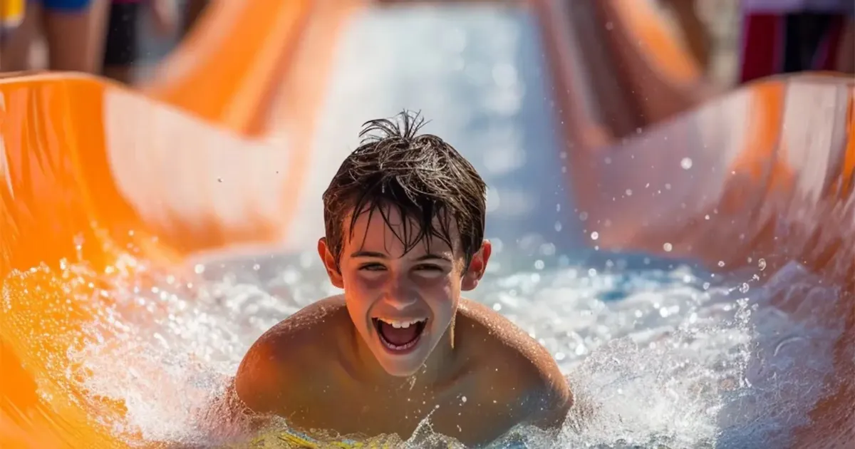 Children's sections in Aqua Fun