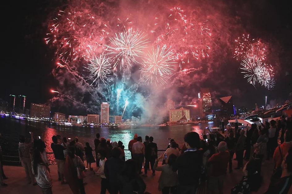 Dubai, the Sparkle of New Year 2026 with 48 Fireworks Displays at 40 Locations