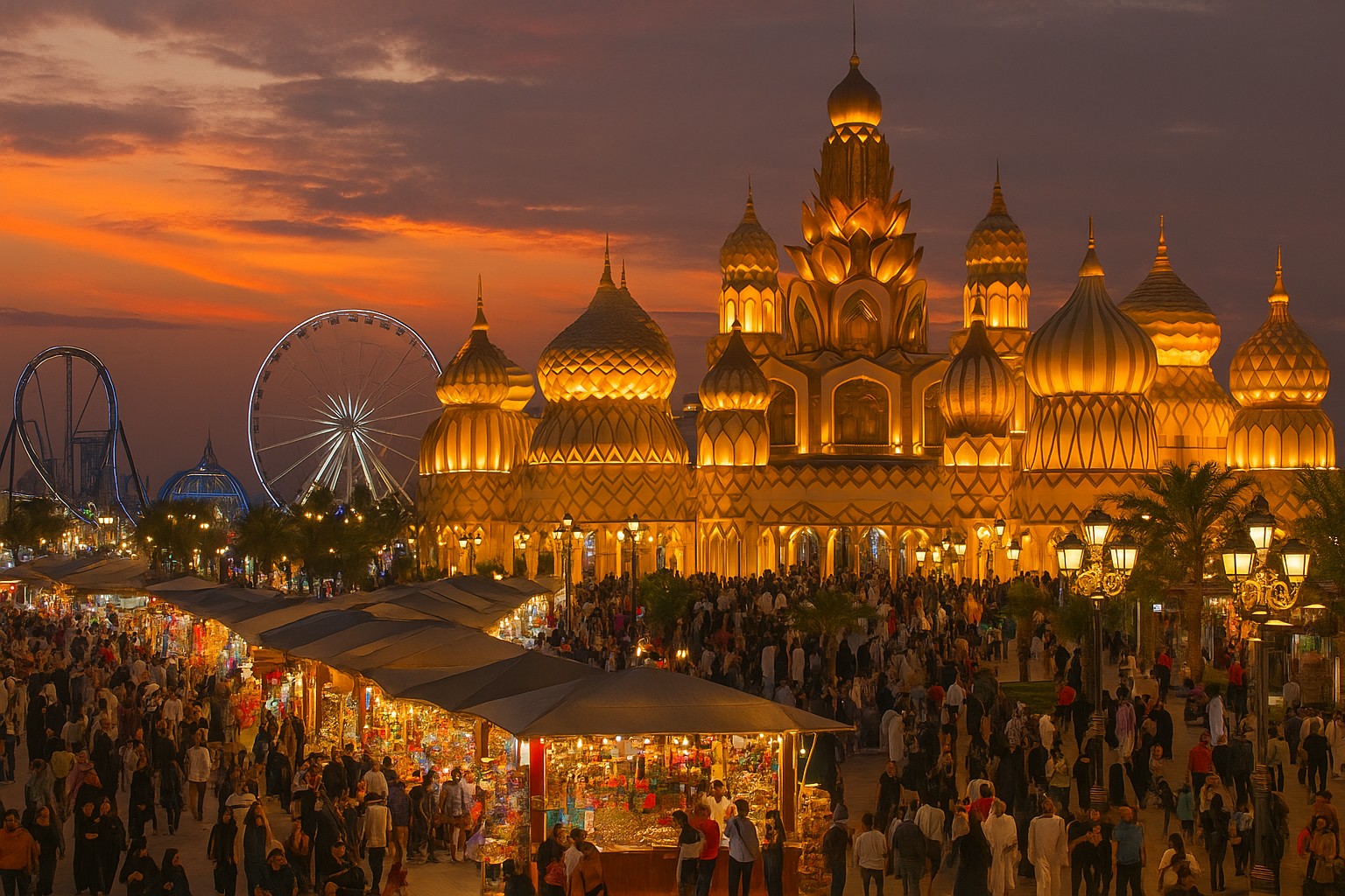 🎡 Complete family entertainment at Global Village Dubai for less than 500 dirhams