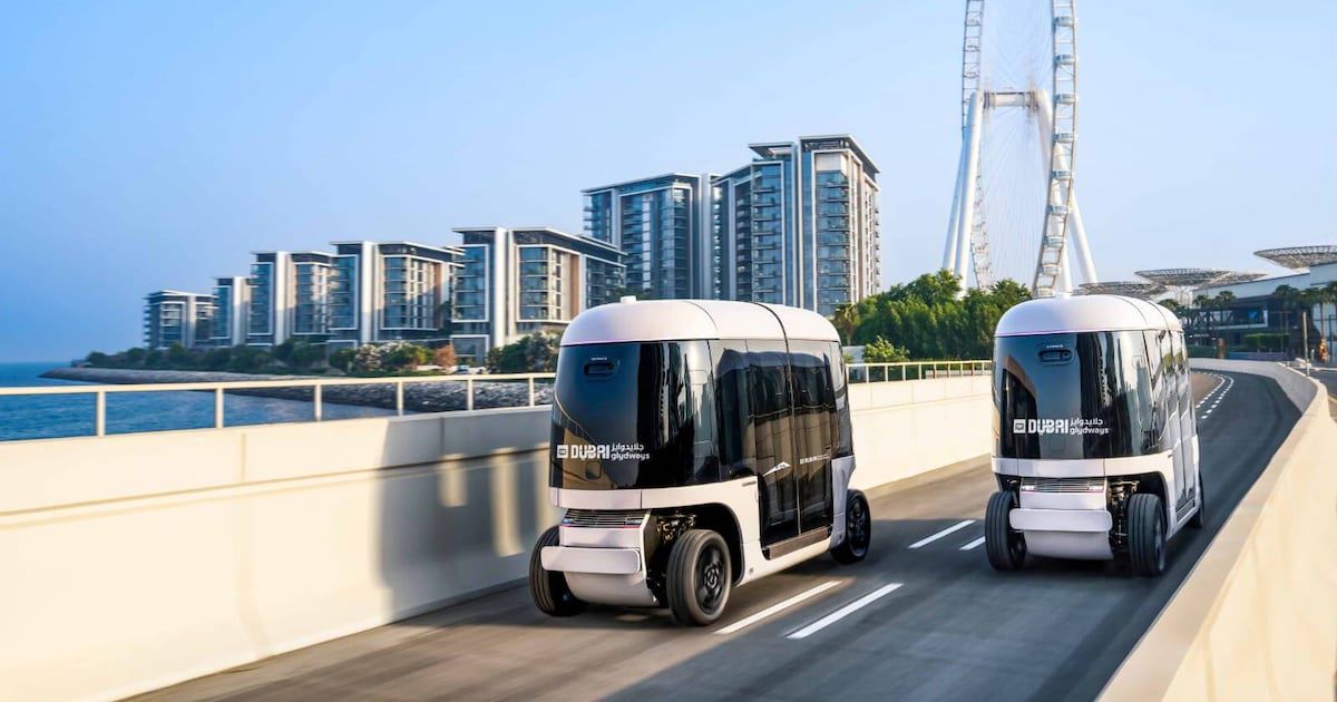 Dubai Launches Driverless Glydways Pod Trial on Bluewaters Island