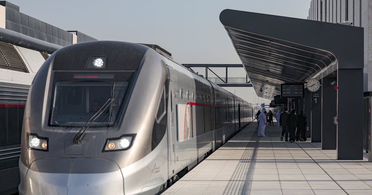 Tickets go on sale for new Dubai-Abu Dhabi Etihad Rail service